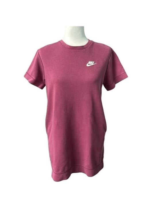 Nike Dresses & Skirts - Nike Sportswear Tech Fleece Dress Berry Purple Size Small